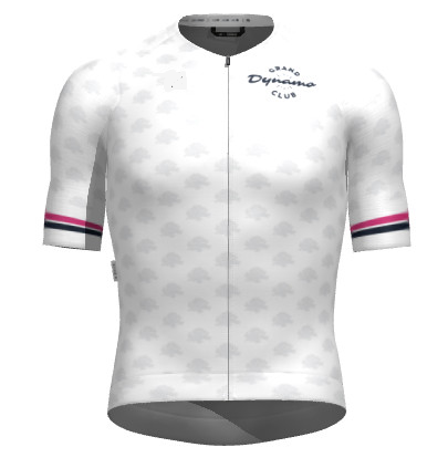 Maillot White Cloud manches courtes