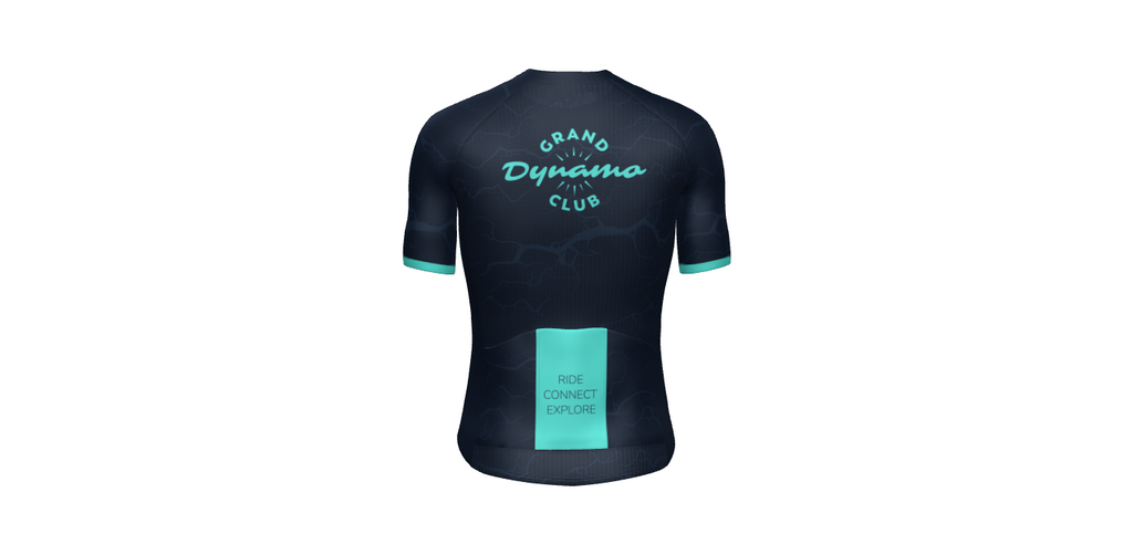 Maillot Lazer Blue manches courtes — produit seul